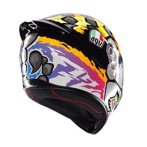 AGV K1 S Bezzecchi 2023 Helmet side profile with ventilation