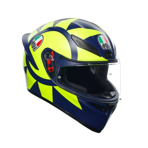 AGV K1 S Soleluna 2018 Helmet in blue, full face with clear visor