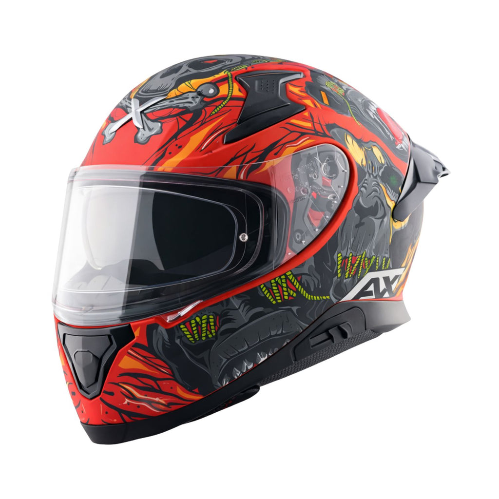 Axor Apex Ascetic Helmet (Dull Red Black)