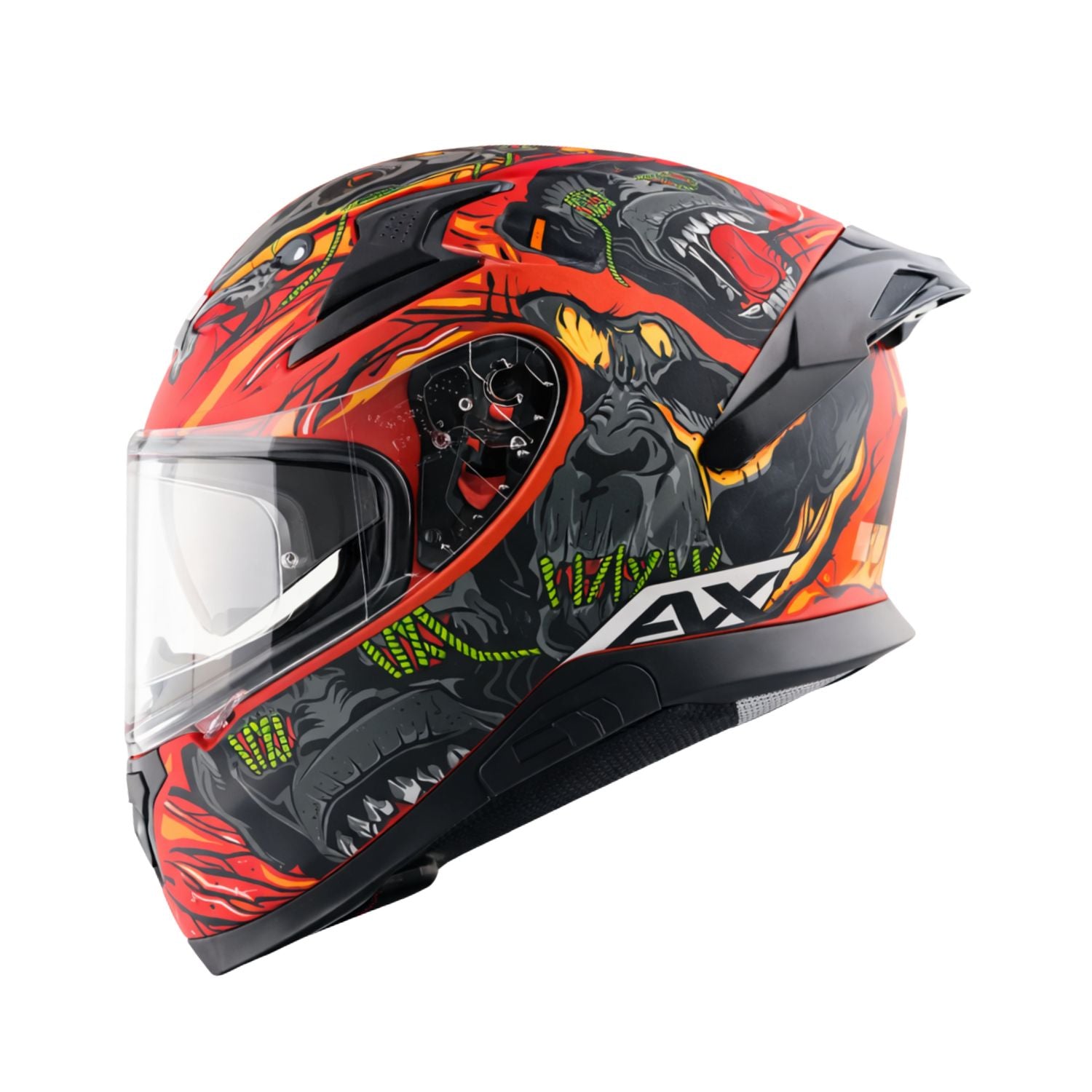 Axor Apex Ascetic Helmet (Dull Red Black)