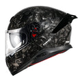 Apex Forged Carbon Helmet in gloss carbon black, view 1