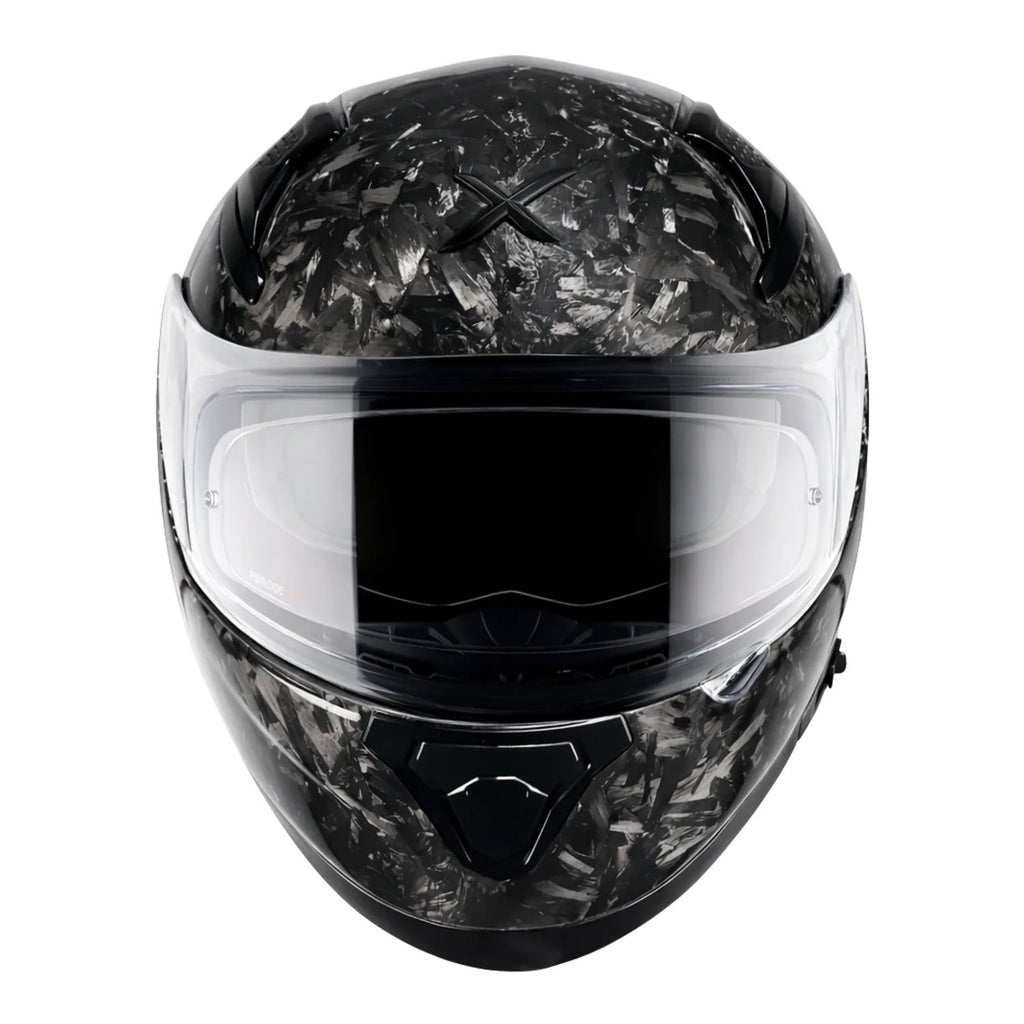 Apex Forged Carbon Helmet in gloss carbon black, view 3