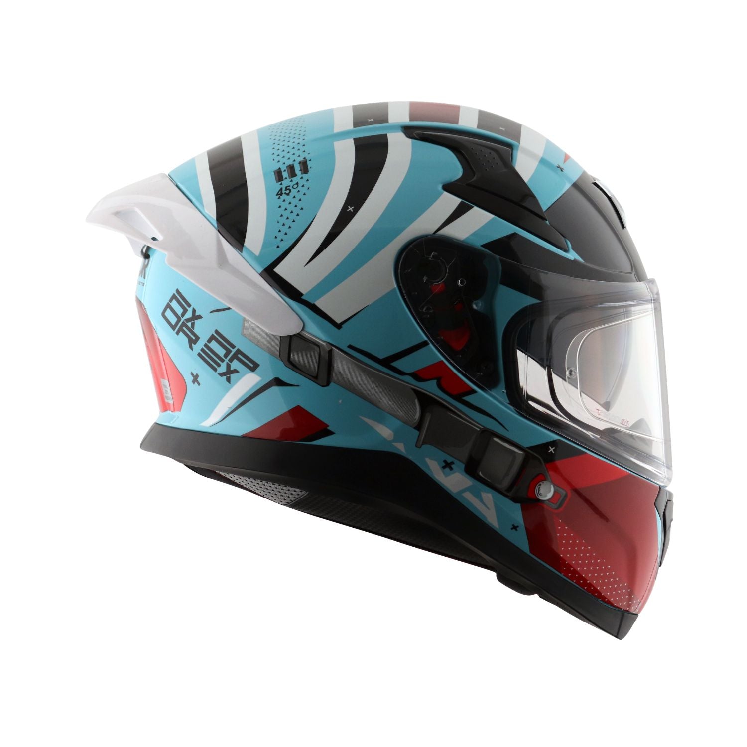 Axor Apex Hex-2 Helmet (Gloss Hex Blue Red)