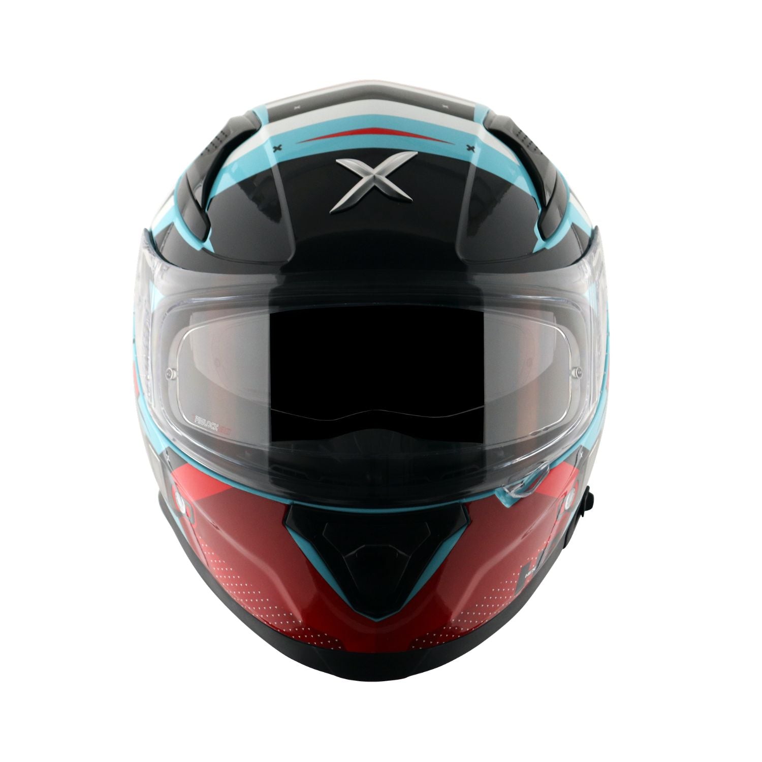 Axor Apex Hex-2 Helmet (Gloss Hex Blue Red)