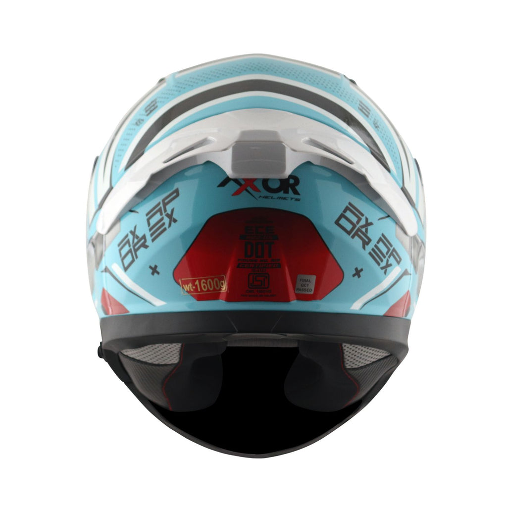 Axor Apex Hex-2 Helmet (Gloss Hex Blue Red)