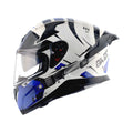 Axor Apex Hex-2 Helmet (Gloss White Blue)