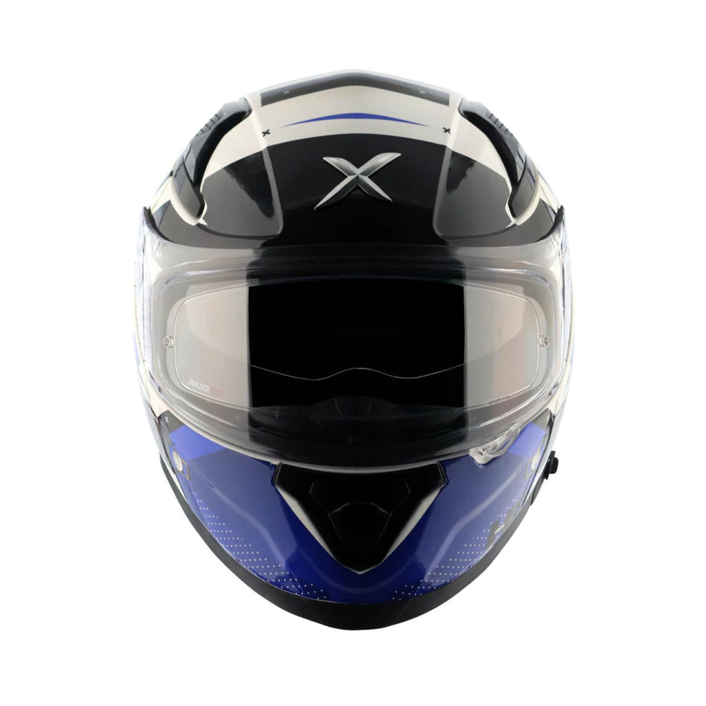 Axor Apex Hex-2 Helmet (Gloss White Blue)