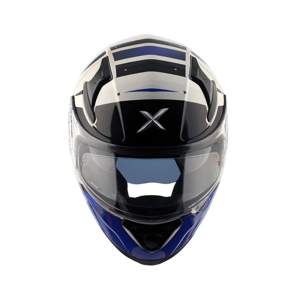 Axor Apex Hex-2 Helmet (Gloss White Blue)
