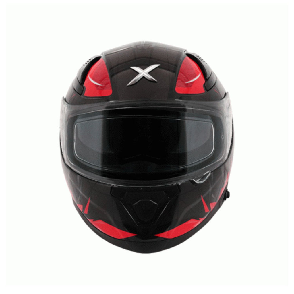 Axor Apex Hunter Gloss Helmet (Black Red)