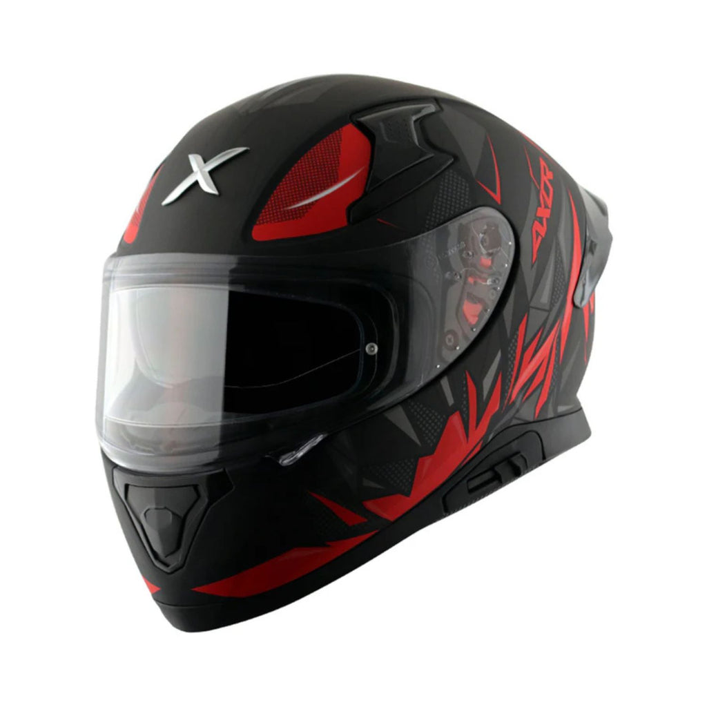 Axor Apex Hunter Helmet (Dull Black Red)