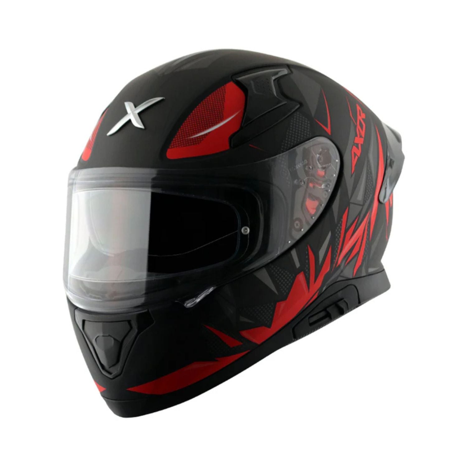 Axor Apex Hunter Helmet (Dull Black Red)
