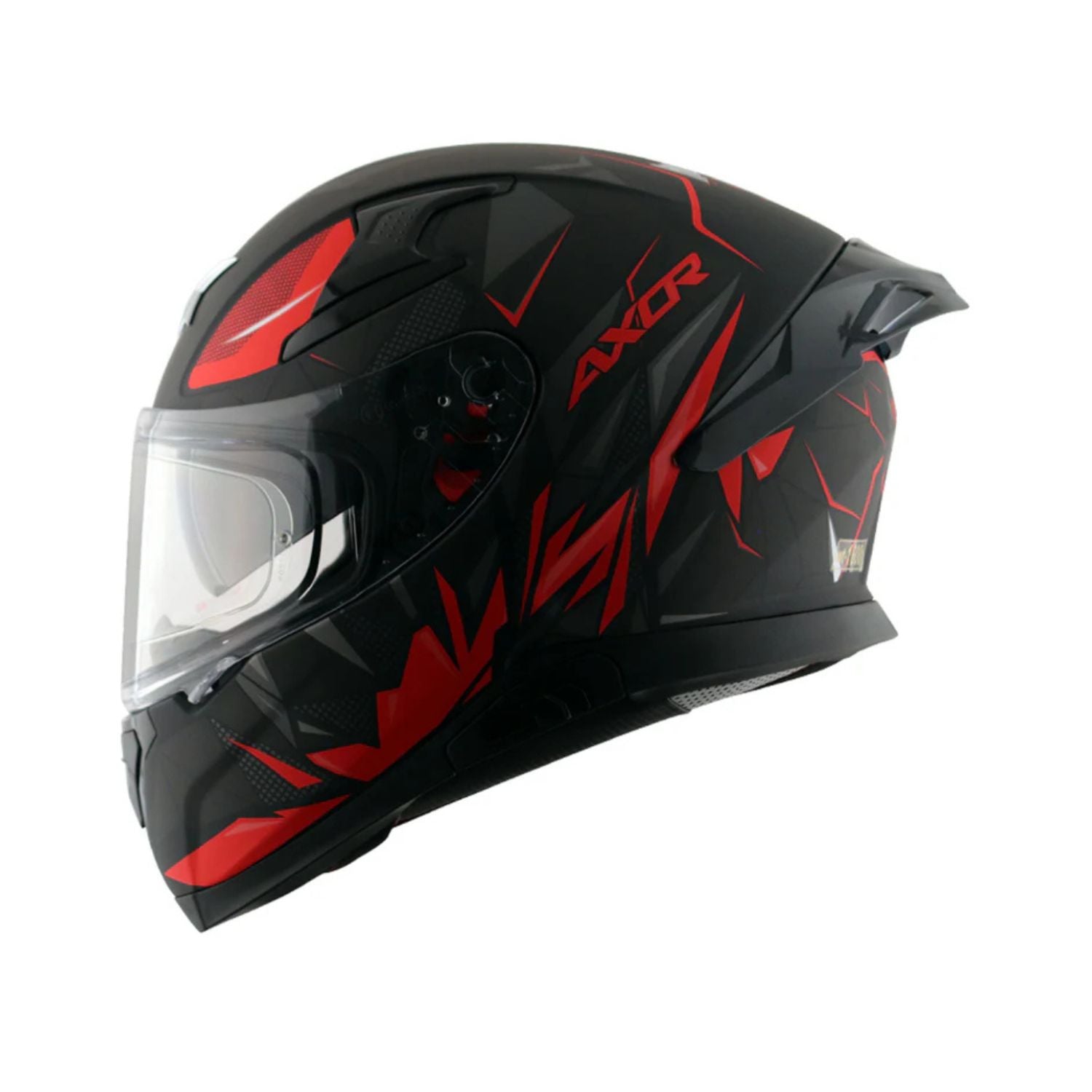 Axor Apex Hunter Helmet (Dull Black Red)