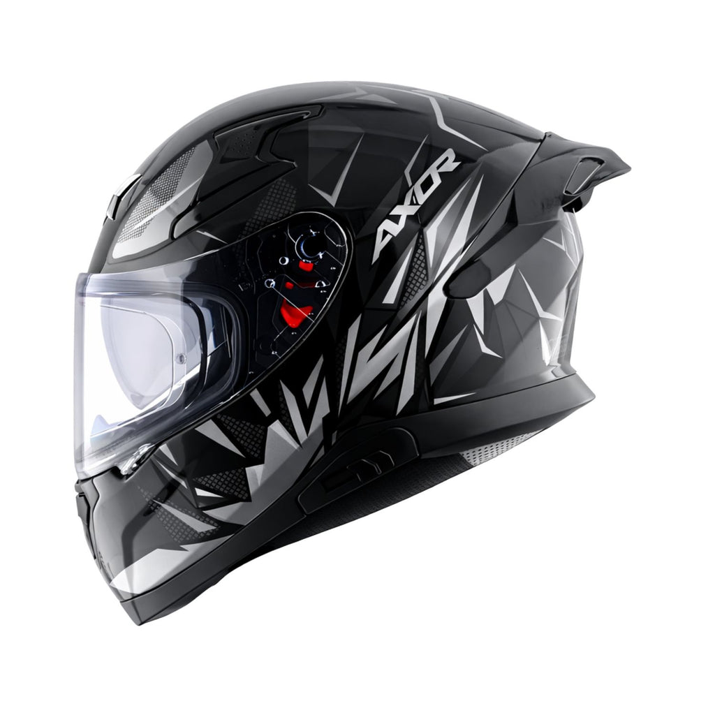 Axor Apex Hunter Helmet (Gloss Black Grey)