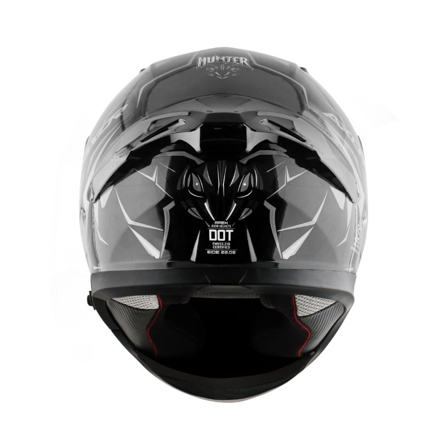Axor Apex Hunter Helmet (Gloss Black Grey)