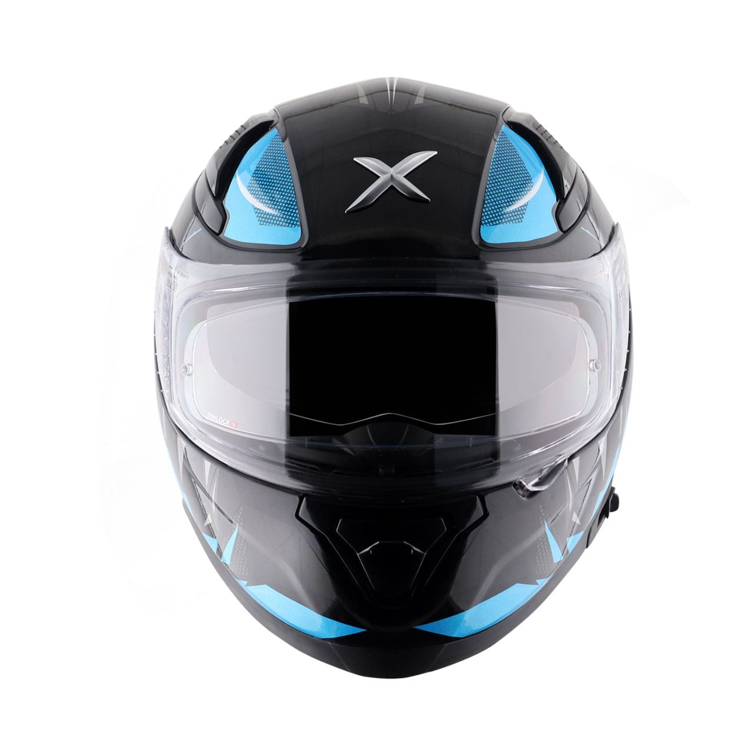 Axor Apex Hunter Helmet (Gloss Black Neon Blue)