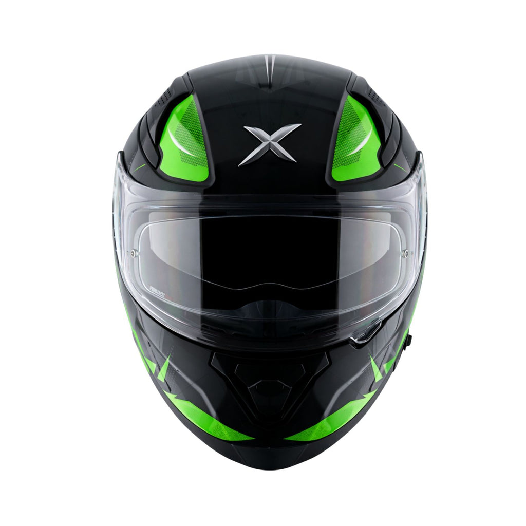 Axor Apex Hunter Helmet (Gloss Black Neon Green)