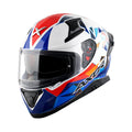 Axor Apex Prism Helmet (Gloss White Blue Red)