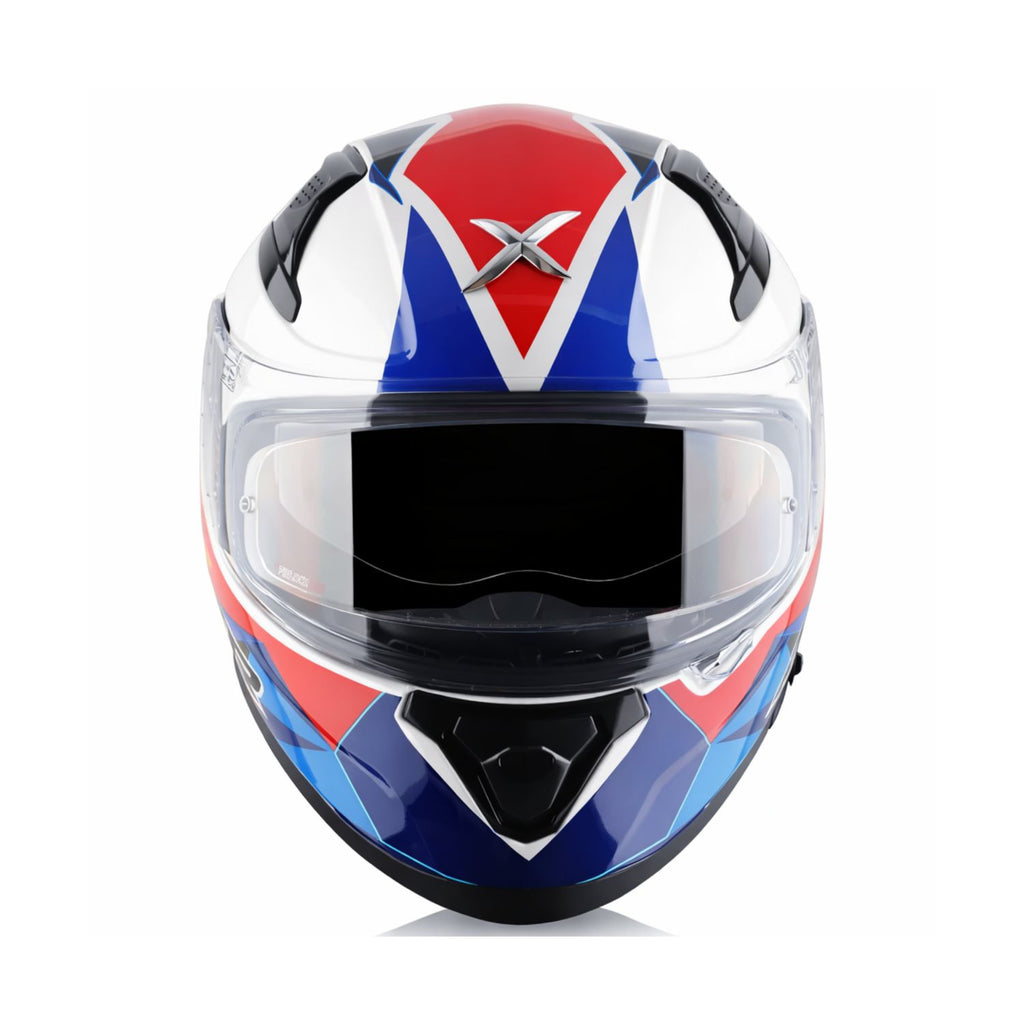 Axor Apex Prism Helmet (Gloss White Blue Red)