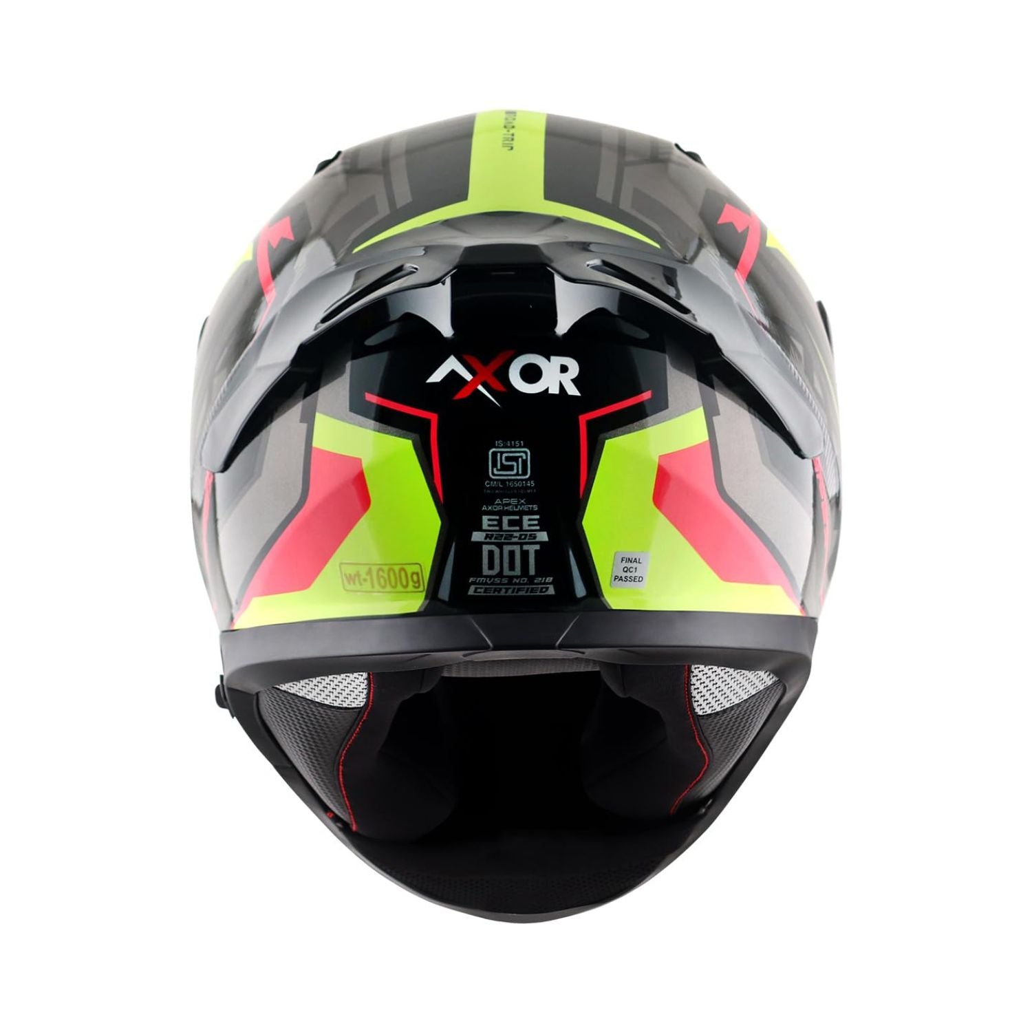 Axor Apex Roadtrip Helmet (Dull Black Grey)