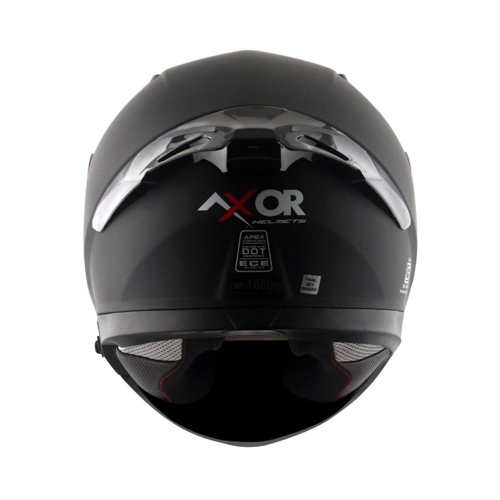 Axor Apex SOLID Helmet (Dull Black)