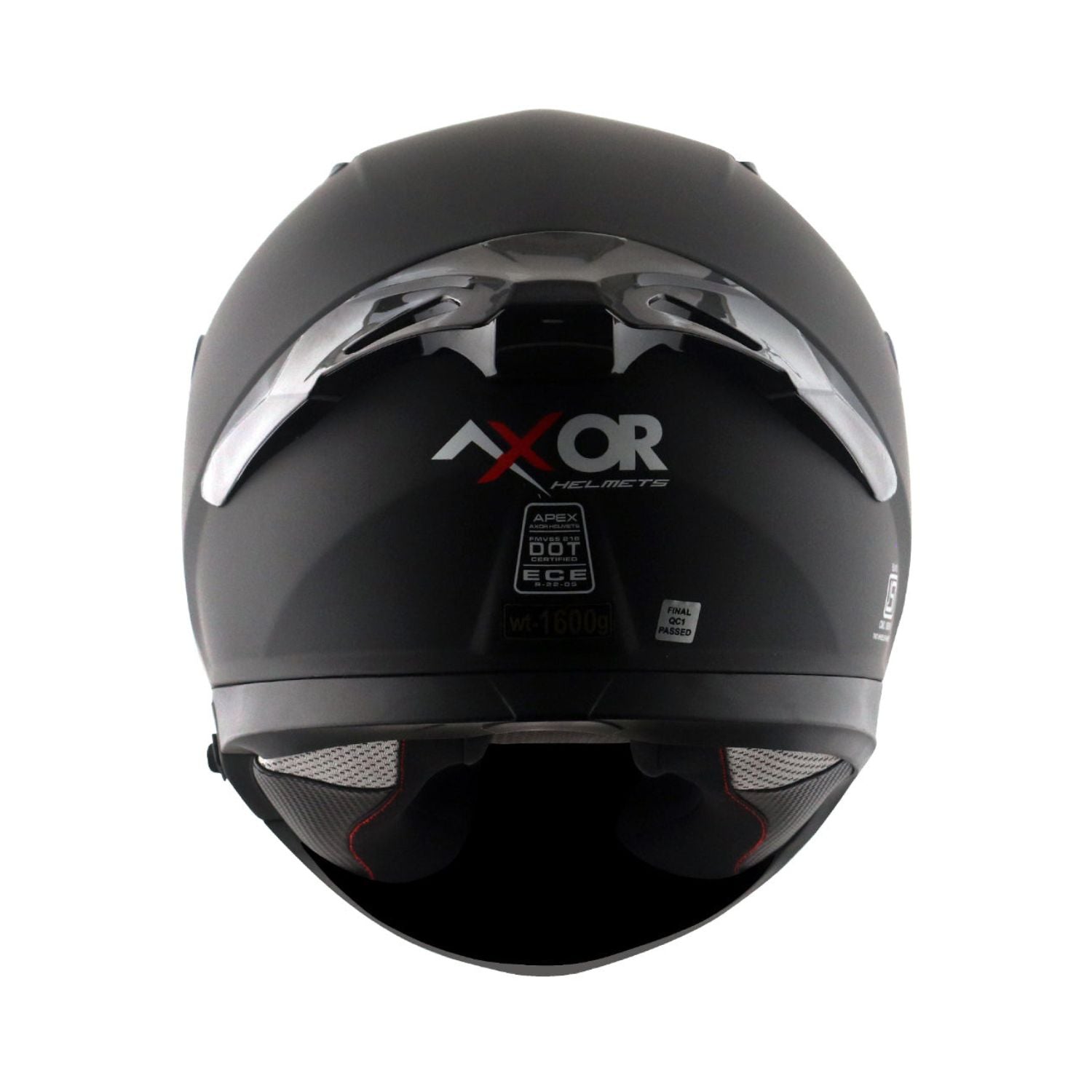 Axor Apex SOLID Helmet (Dull Black)