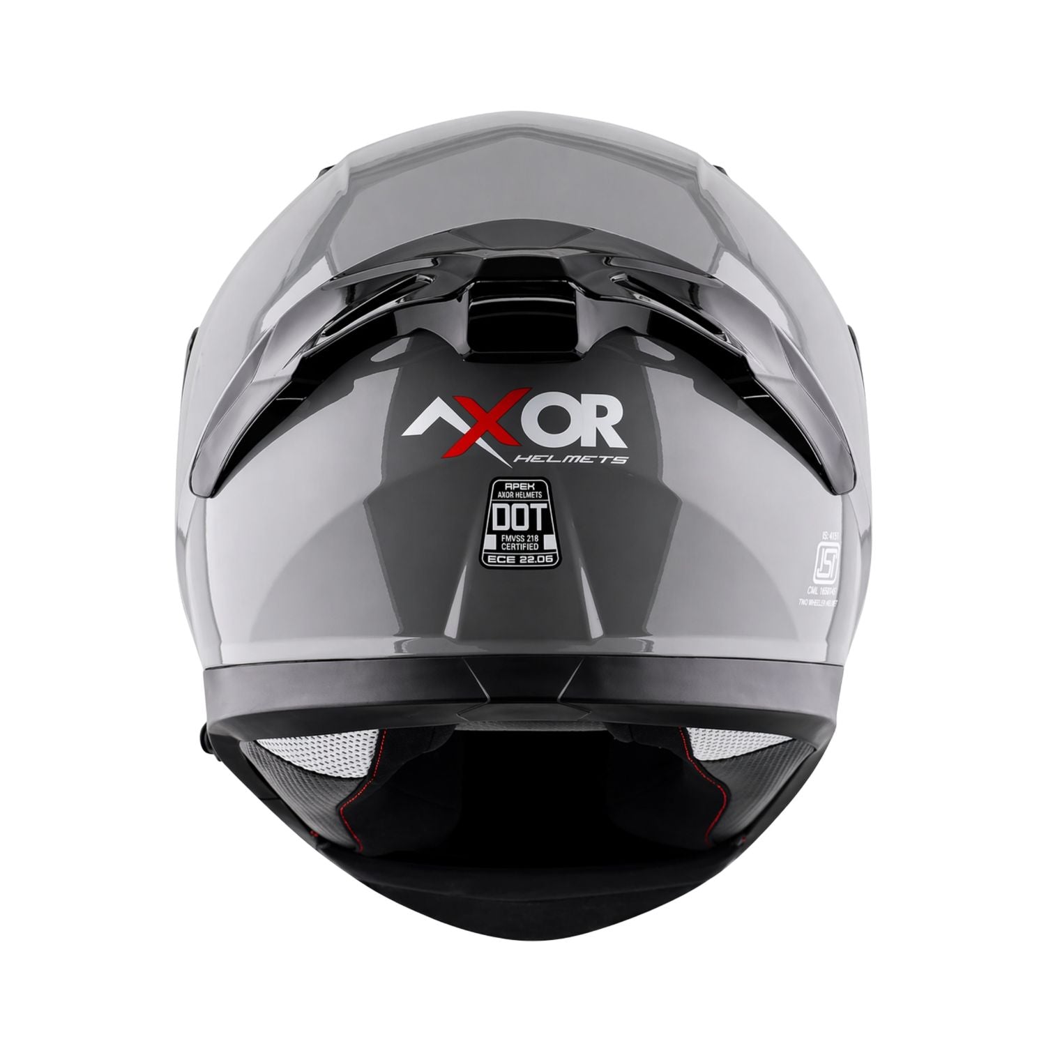 Axor Apex SOLID Helmet (Gloss Cool Grey)