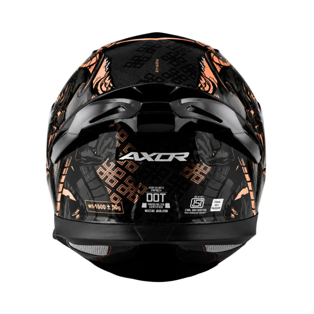 Axor Apex Scratch Helmet (Gloss Black Copper)