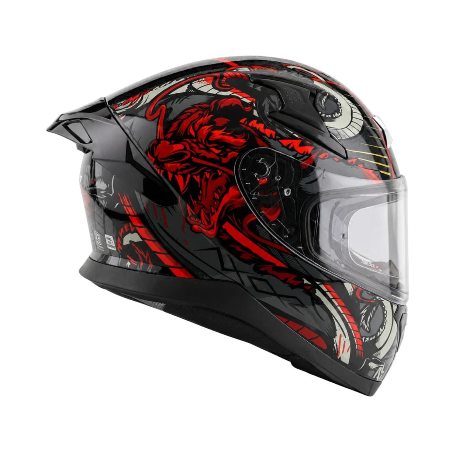 Axor Apex Scratch Helmet (Gloss Black Red)