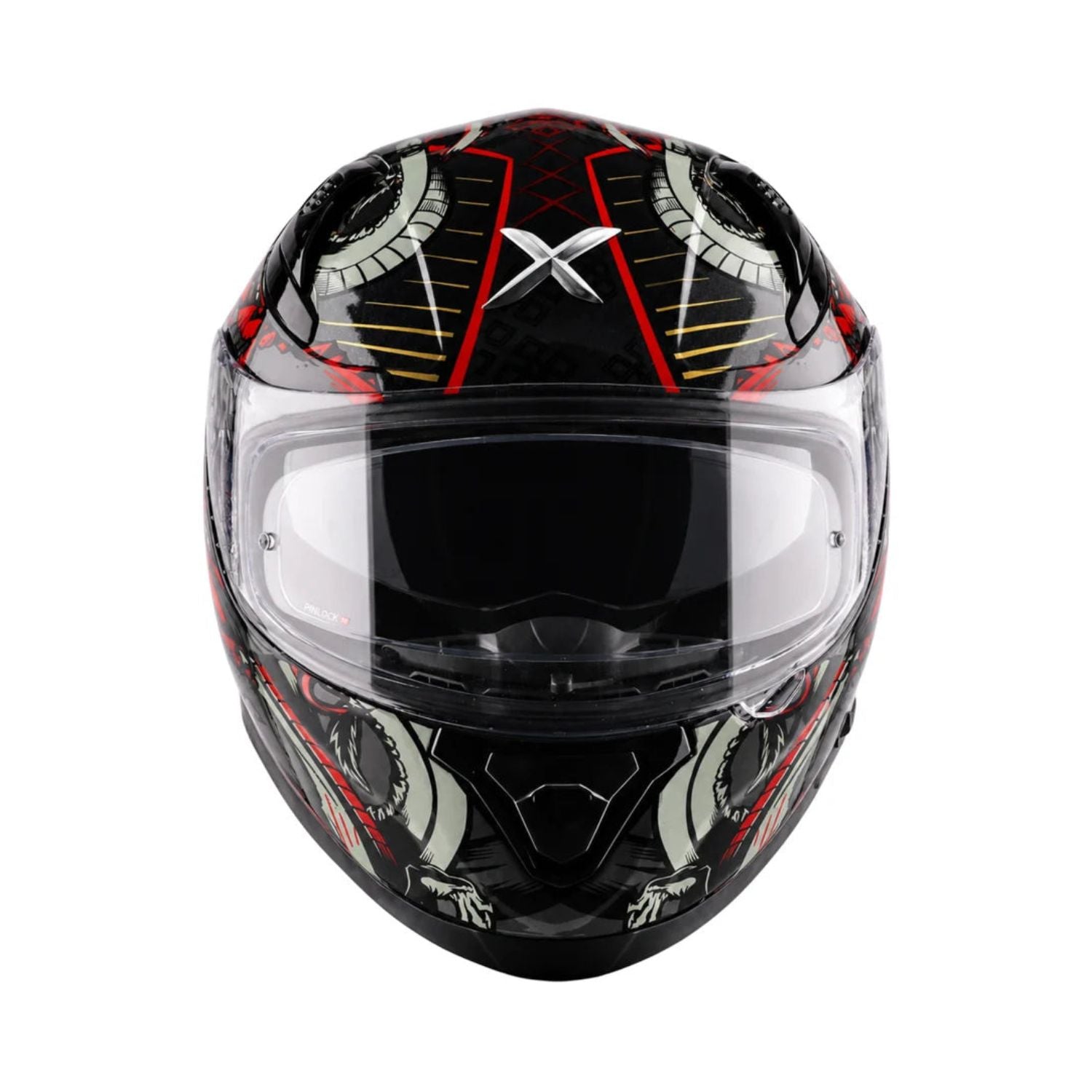 Axor Apex Scratch Helmet (Gloss Black Red)