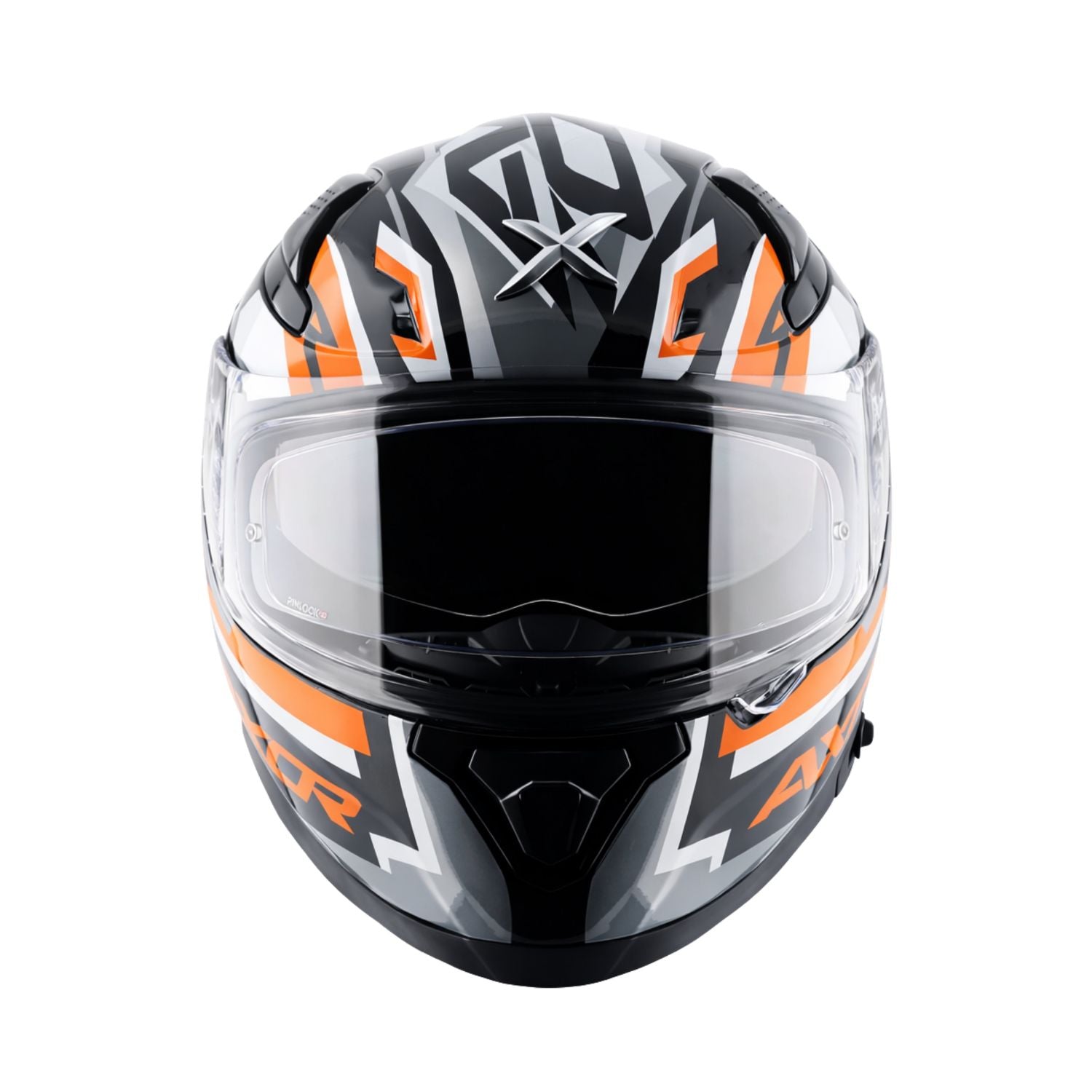 Axor Apex Streak Helmet (Gloss Black Orange)