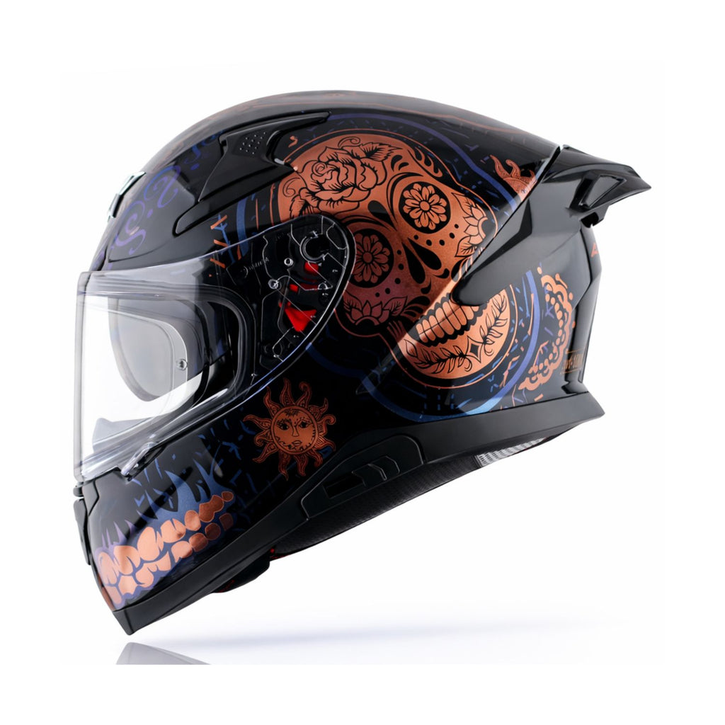 Axor Apex Trance Helmet (Gloss Black Gold)