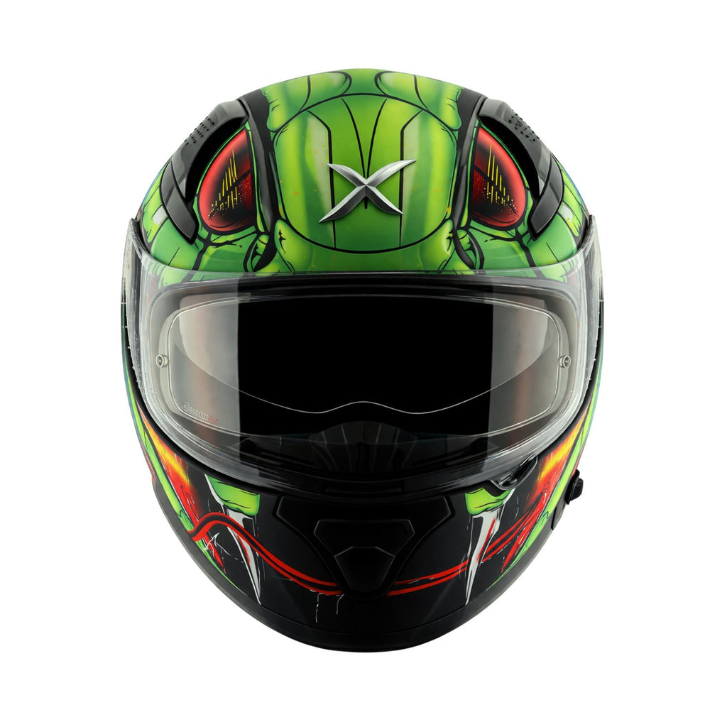 Axor Apex Venomous Helmet (Dull Black Green)