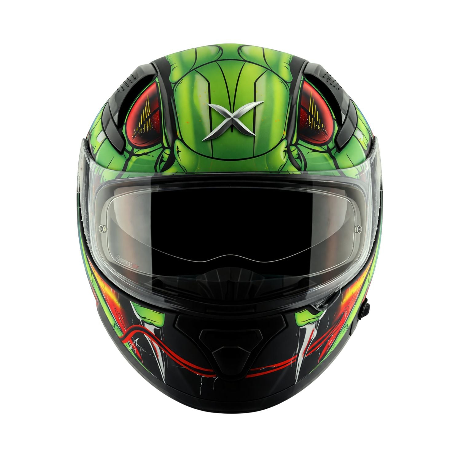 Axor Apex Venomous Helmet (Dull Black Green)