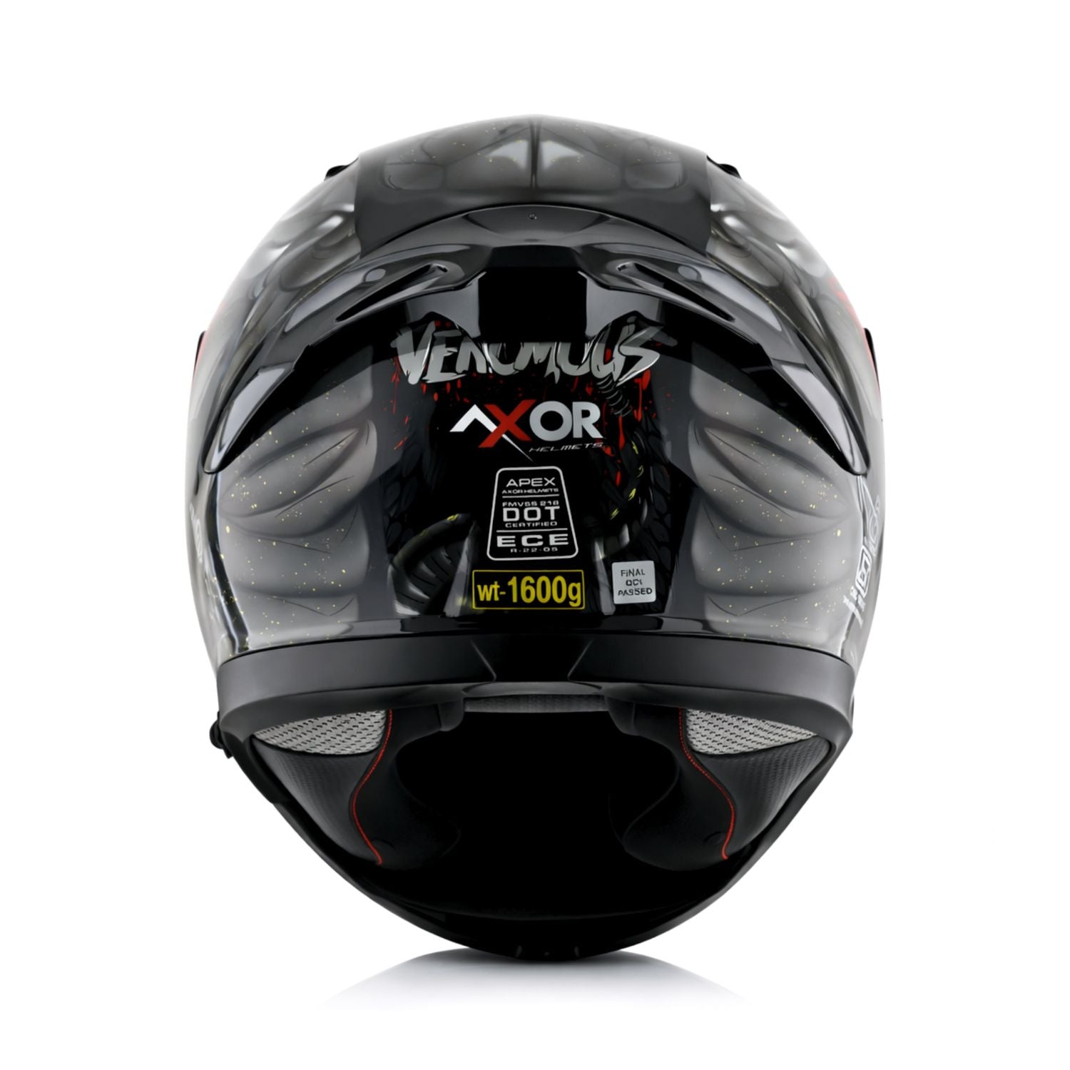 Axor Apex Venomous Helmet (Gloss Black Grey)