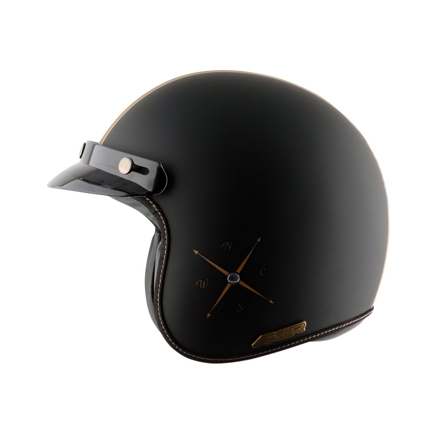Axor Retro Jet Euro Globe Helmet (Dull Black)