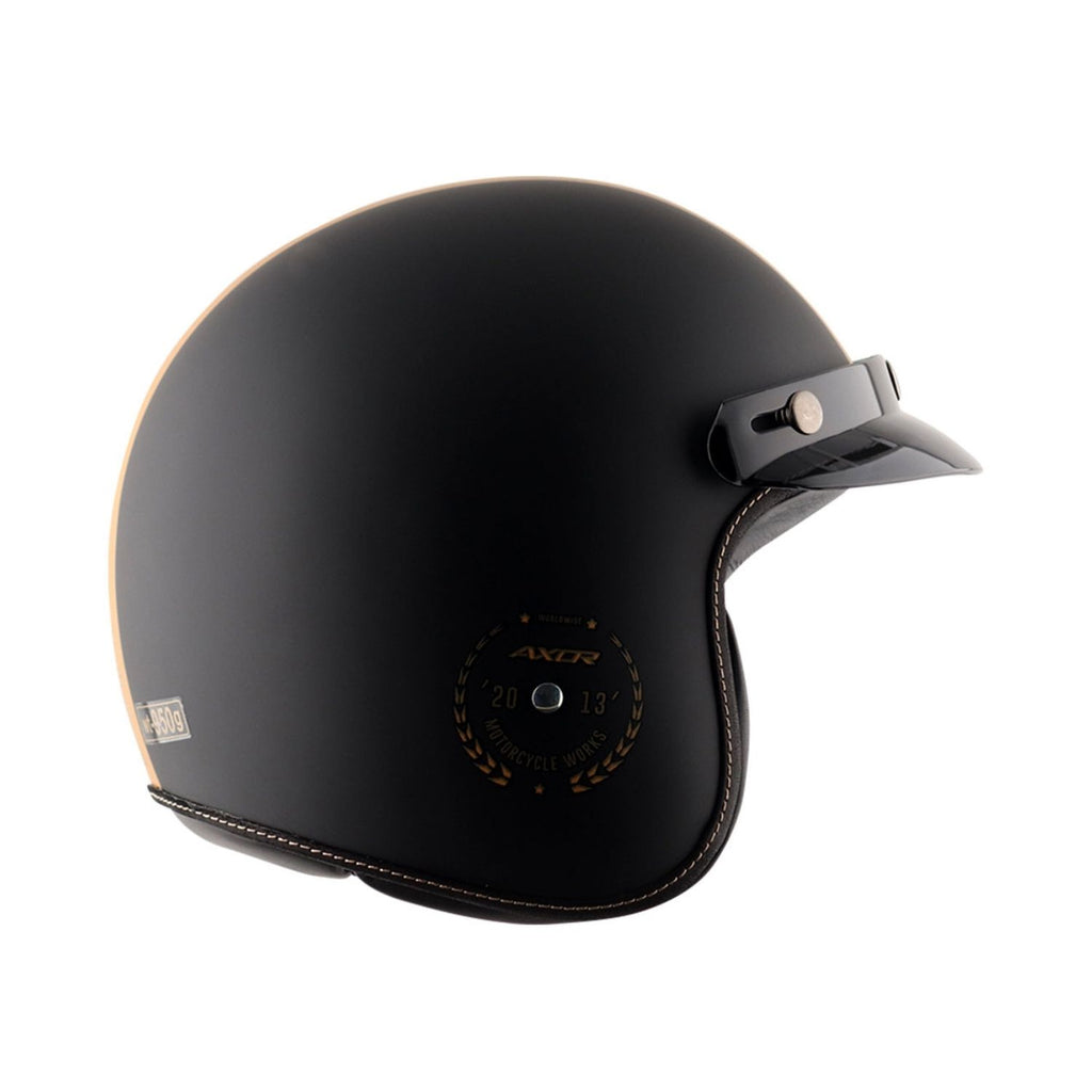 Axor Retro Jet Euro Globe Helmet (Dull Black)