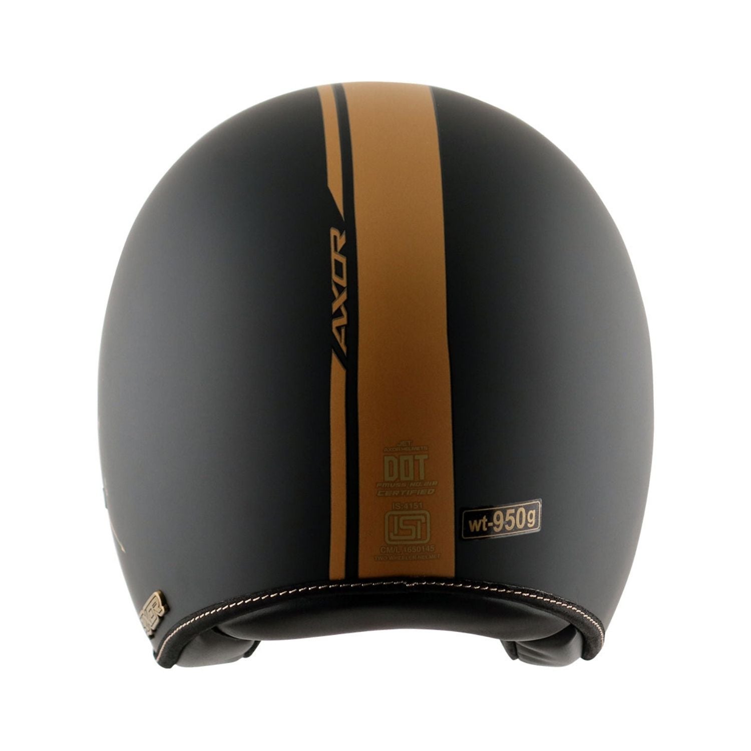Axor Retro Jet Euro Globe Helmet (Dull Black)
