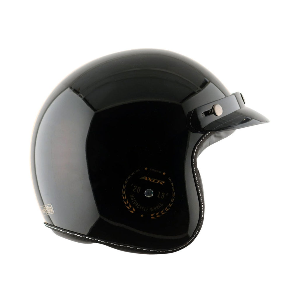 Axor Retro Jet Euro Globe Helmet (Gloss Black)