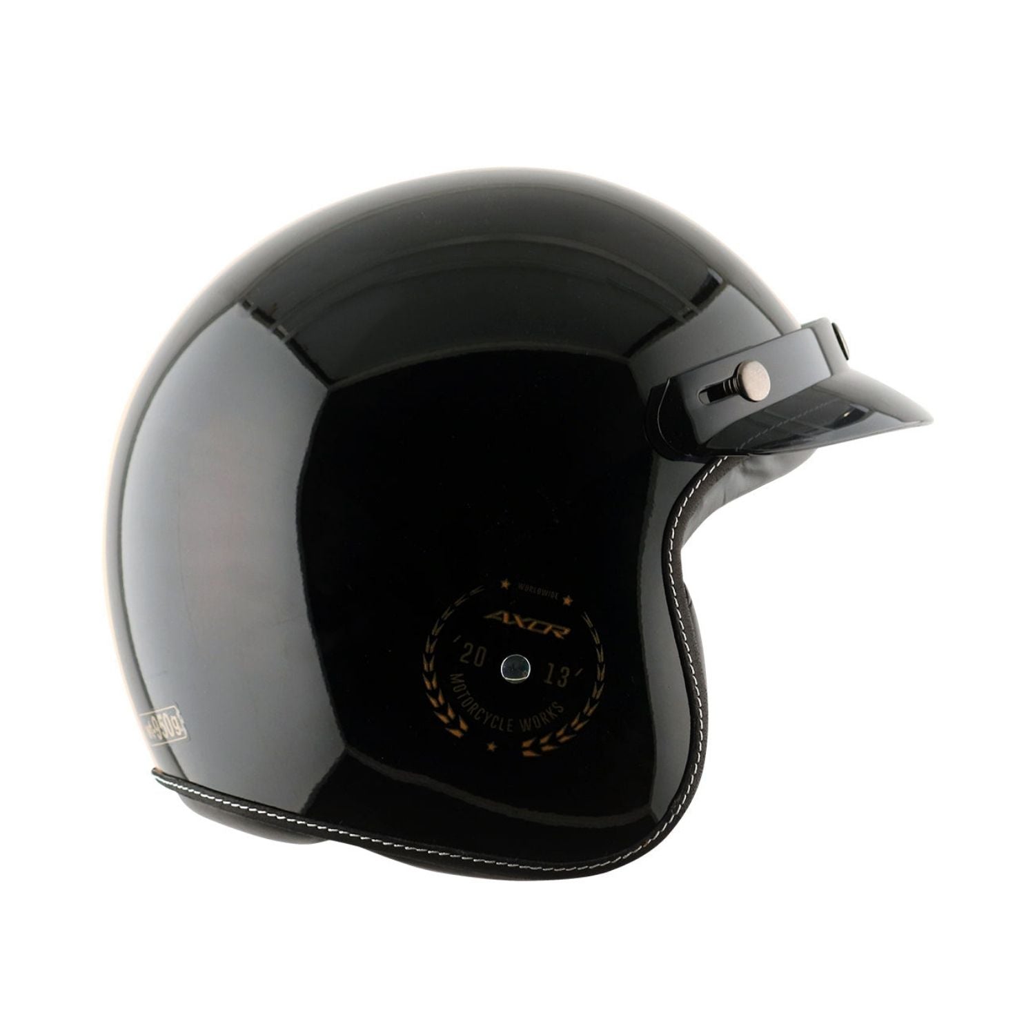 Axor Retro Jet Euro Globe Helmet (Gloss Black)