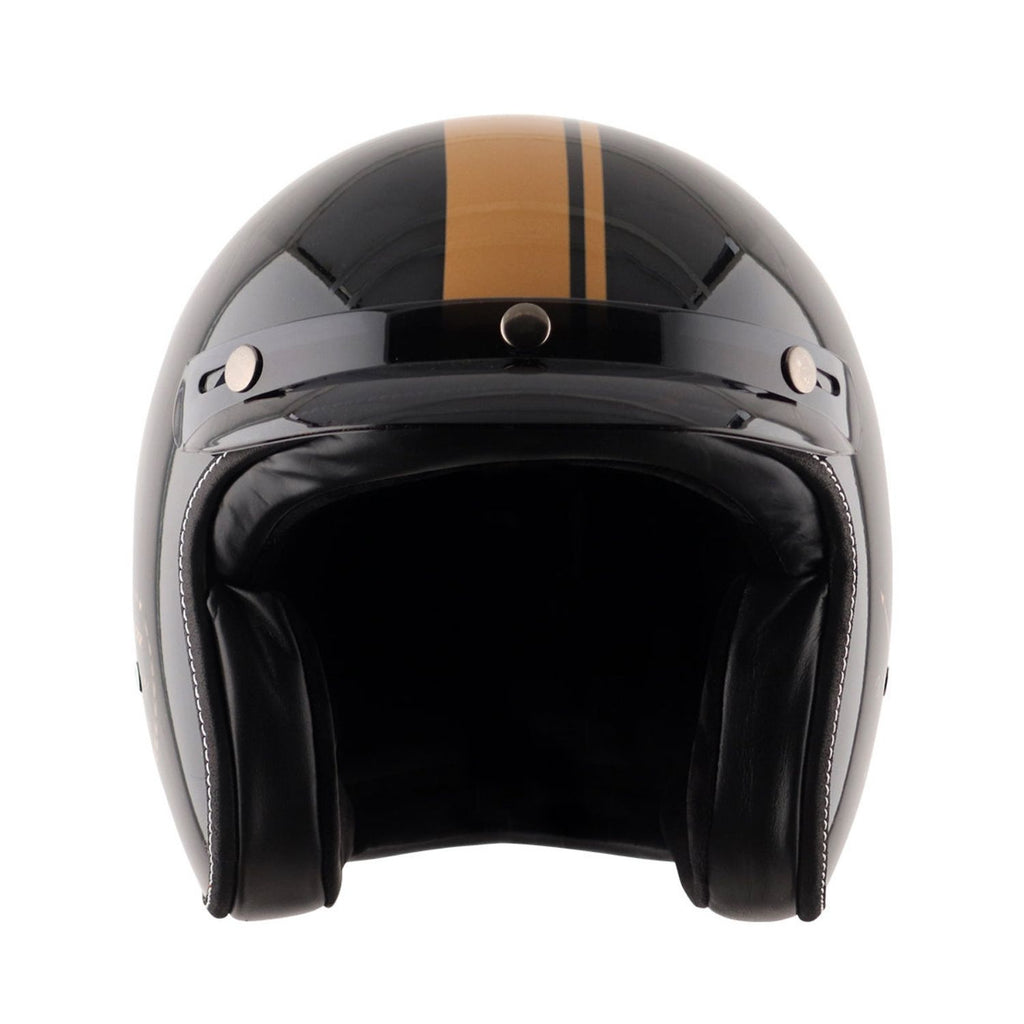 Axor Retro Jet Euro Globe Helmet (Gloss Black)