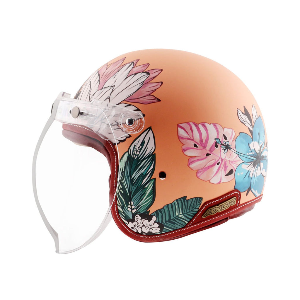 Axor Retro Jet Hawaii Women's Helmet