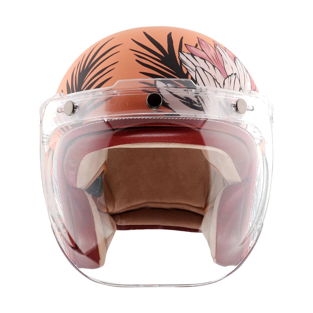 Axor Retro Jet Hawaii Women's Helmet in peach, view 2