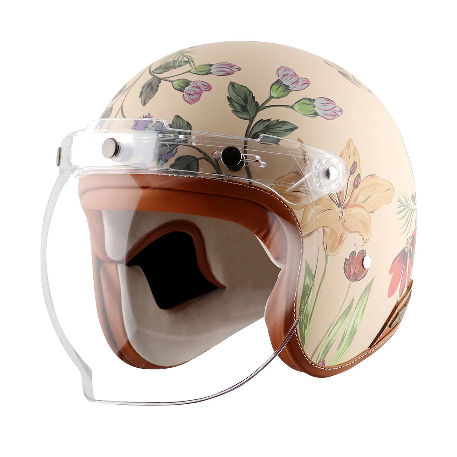 Axor Retro Jet Ibiza Women's Helmet in beige, view 1