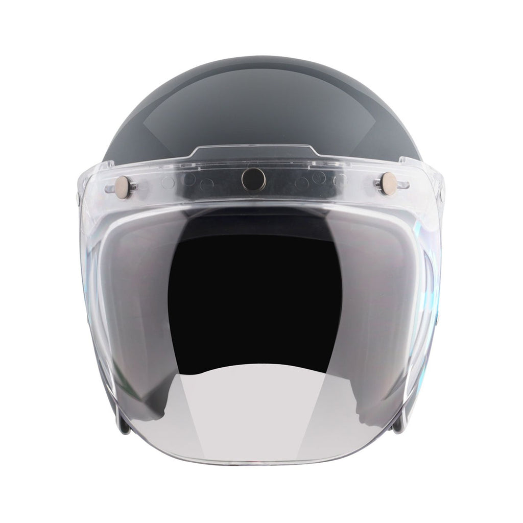 Axor Retro Jet Sportz C13 Helmet (Grey Blue)