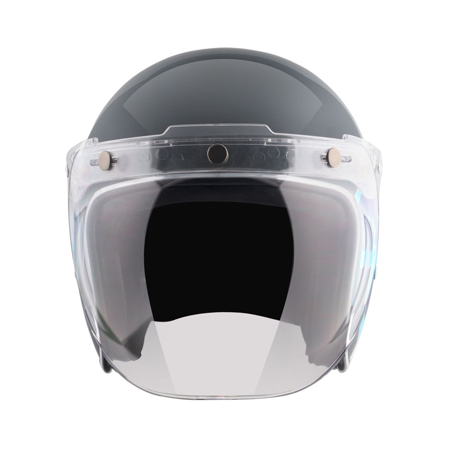 Axor Retro Jet Sportz C13 Helmet (Grey Blue)