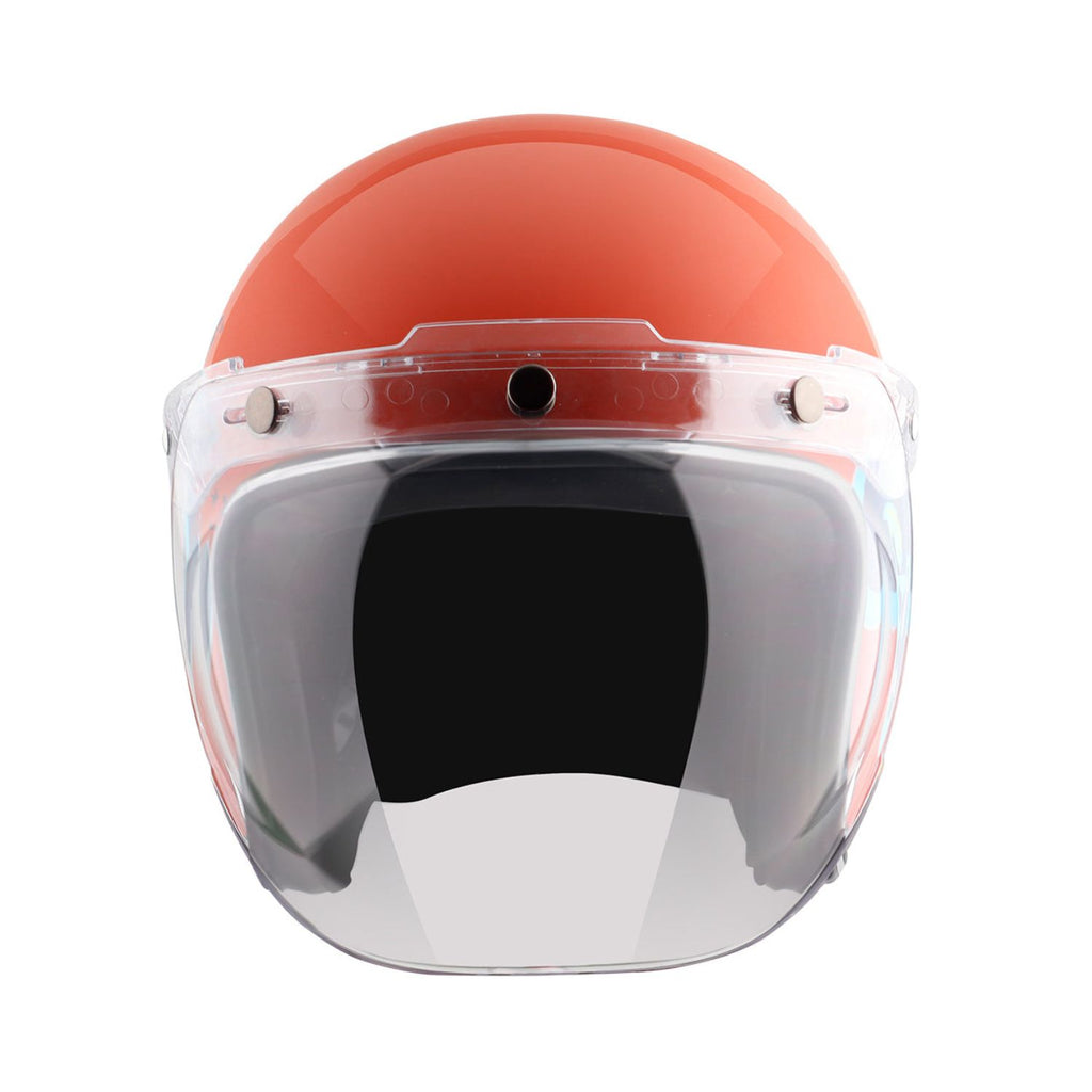 Axor Retro Jet Sportz C13 Helmet (Orange Blue)