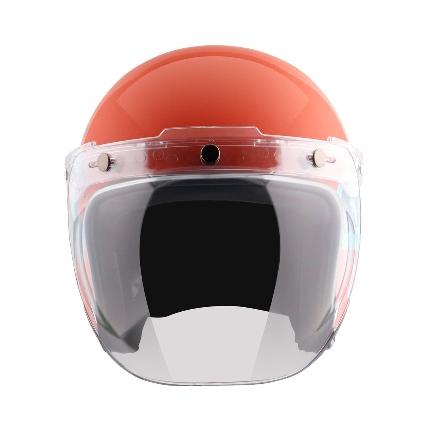 Axor Retro Jet Sportz C13 Helmet (Orange Blue)