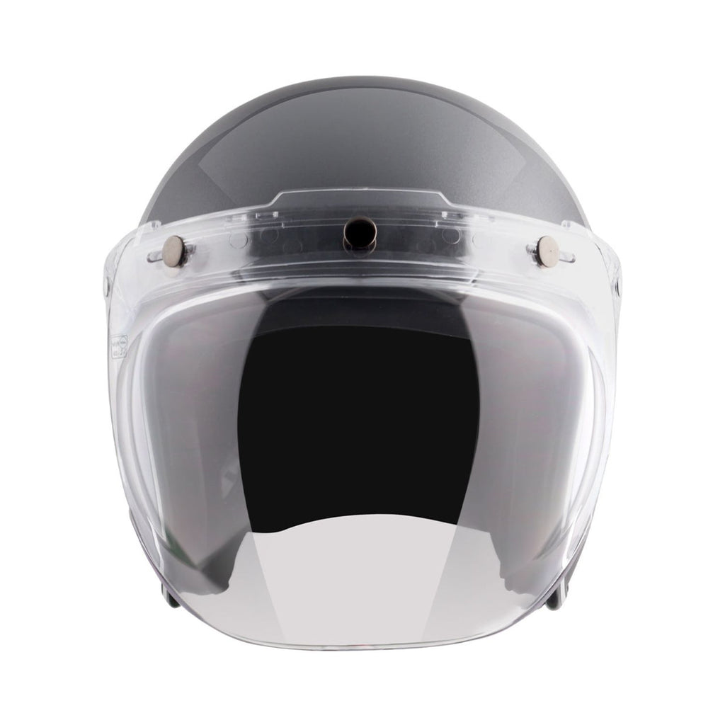 Axor Retro Jet Sportz S13 Helmet (Athena Grey Black)