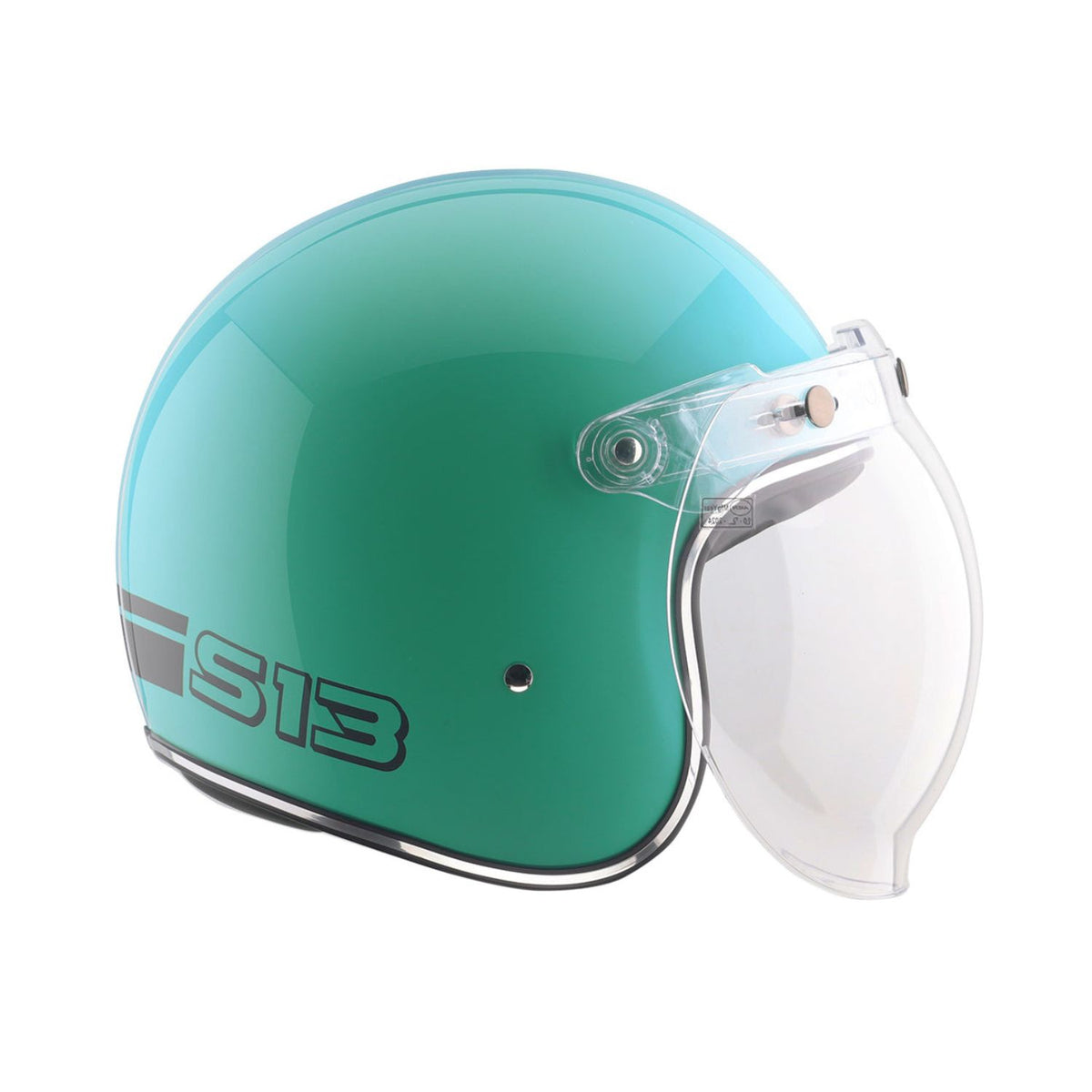 Axor Retro Jet Sportz S13 Helmet (Blue Black)