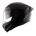 Street Solid Black Helmet in black, view 1